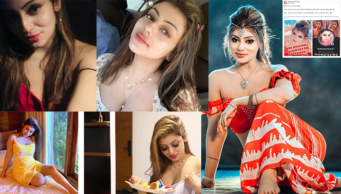 සුරූපි නිළි නතාෂා ඈයගෙ Facebook ගිනුමට 1M followers ලෑබුනු පසු රටගෑන කියු වටිනාම දේ (Photos)