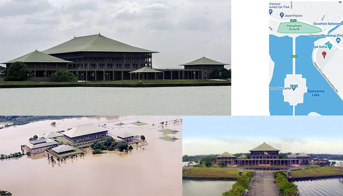 පාර්ලිමේන්තුව දැඩි අවධානම් තත්ත්වයක පහල මහල සම්පූර්නයෙන්ම හිස් කරයි