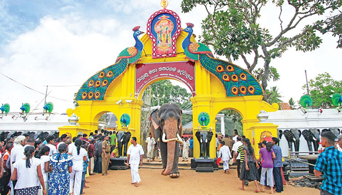 කතරගම දේවාලයේ පඬුරු වලට මොකද වෙන්නේ