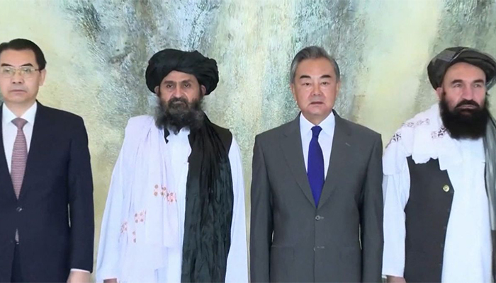 thaleban and china