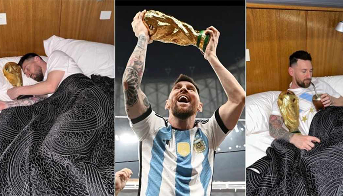 ලියෝනල් මෙසී රැඳී සිටි හෝටල් කාමරය