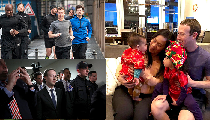 mark zuckerberg security