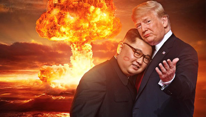 north korea and america war