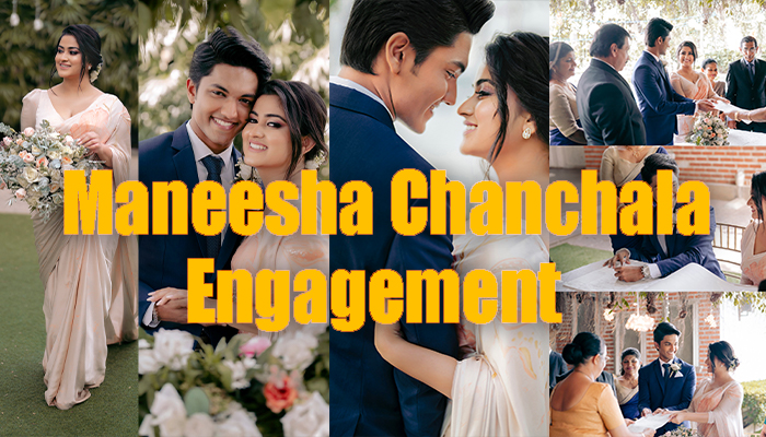 Maneesha Chanchala Engagement