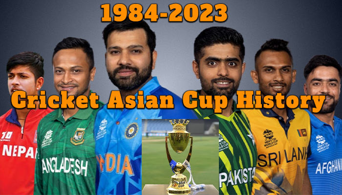 Cricket Asian Cup History